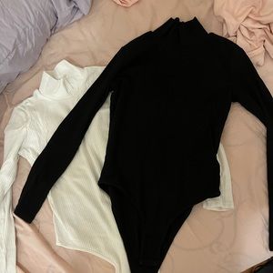 High neck bodysuits